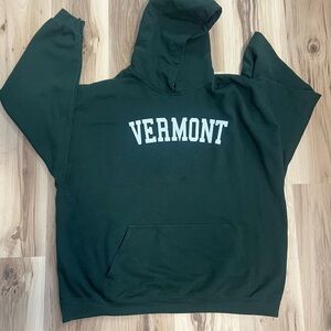 Green Vermont Hoodie - Mens / Unisex Gildan Sweatshirt